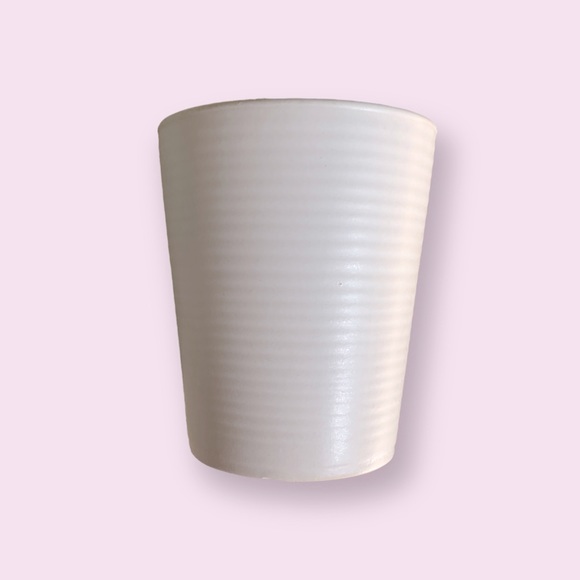 Bone Ceramic Plant Pot - Picture 2 of 2